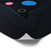 Kandinsky Mehrere Kreise Abstrakte Malerei Poster (Ecke)