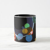 Kandinsky - Mehrere Kreise, berühmtes Bild Tasse (Zentrum)