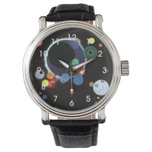 Kandinsky - Mehrere Kreise, berühmtes Gemälde, Armbanduhr