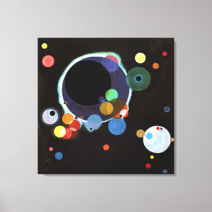 Kandinsky - Mehrere Kreise Leinwanddruck