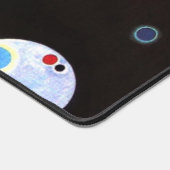 Kandinsky - Mehrere Kreise Schreibtischunterlage (Ecke)