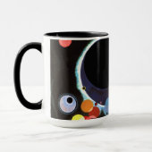 Kandinsky - Mehrere Kreise Tasse (Links)