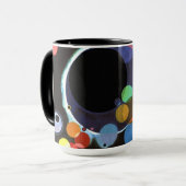 Kandinsky - Mehrere Kreise Tasse (Vorderseite Links)