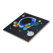 Kandinsky Mehrere Kreisläufe ziehen Fliese (Seite)