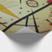 Kandinsky Merry Structure Abstrakt Artwork Geschenkpapier (Ecke)