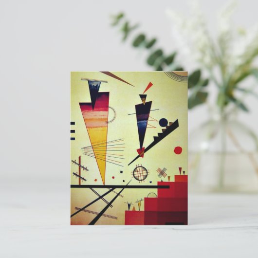 Kandinsky - Merry Structure Postkarte (Stehend Vorderseite)