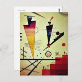 Kandinsky - Merry Structure Postkarte (Vorne/Hinten)