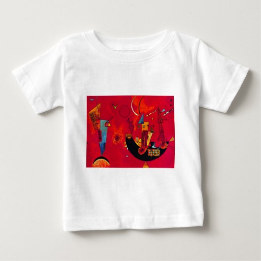 Kandinsky Mit und Gegen Baby T-shirt (Vorderseite)