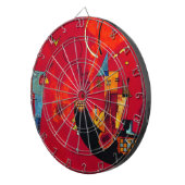 Kandinsky Mit und Gegen Dartscheibe (Vorderseite rechts)