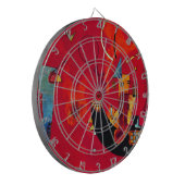 Kandinsky Mit und Gegen Dartscheibe (Vorderseite Links)