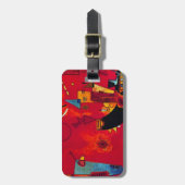 Kandinsky Mit und Gegen Gepäckanhänger (Vorderseite vertikal)