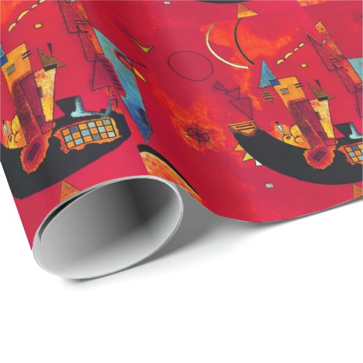 Kandinsky Mit und Gegen Geschenkpapier (Rolleneckpunkt)