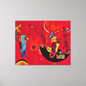 Kandinsky - Mit und Gegen Leinwanddruck (Vorderseite)