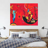 Kandinsky - Mit und Gegen Leinwanddruck (Insitu (Schlafzimmer))