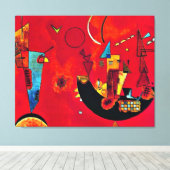 Kandinsky - Mit und Gegen Leinwanddruck (Insitu (Holzboden))