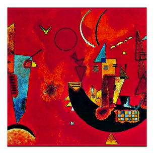 Kandinsky - Mit und Gegen Poster