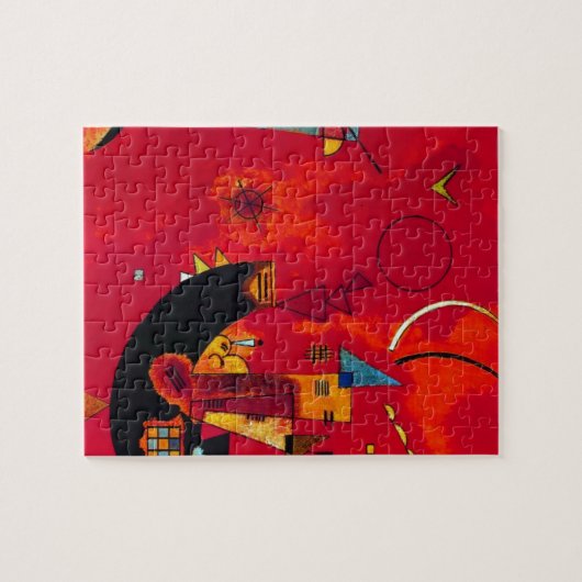 Kandinsky Mit und Gegen Puzzle (Horizontal)