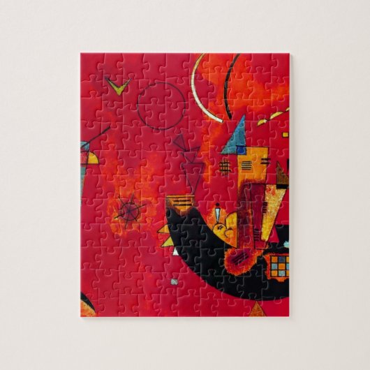 Kandinsky Mit und Gegen Puzzle (Vertikal)