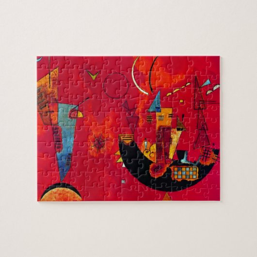 Kandinsky Mit und Gegen Puzzle (Horizontal)