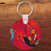 Kandinsky Mit und Gegen Schlüsselanhänger (Vorderseite)