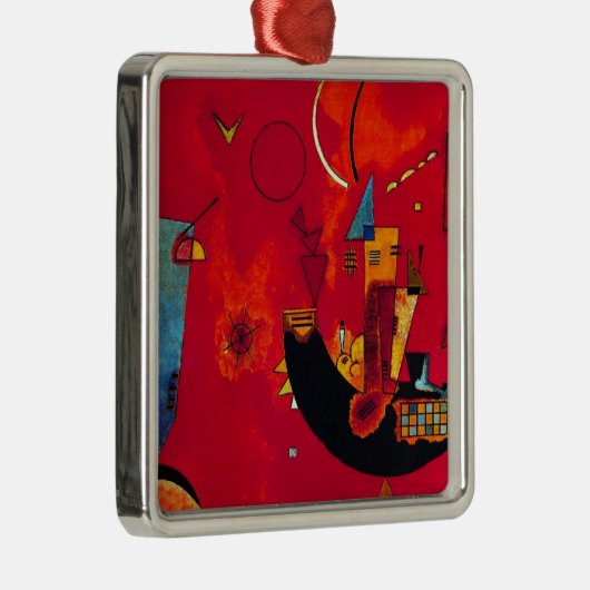 Kandinsky Mit und Gegen Silbernes Ornament (Rechts)
