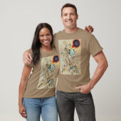 Kandinsky Modern Absract Art Pebble T-Shirt (Unisex)