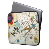Kandinsky Moderne abstrakte expressionistische Kun Laptopschutzhülle (Vorderseite Links)
