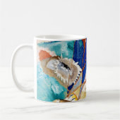 Kandinsky Moderne Abstrakte Malerei Kunst Kaffeetasse (Links)