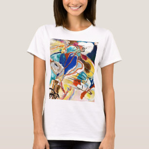 Kandinsky Moderne abstrakte Malerei Kunst königsbl T-Shirt