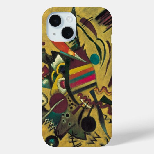 Kandinsky Modernes abstraktes expressionistisches  Case-Mate iPhone Hülle (Rückseite)