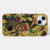 Kandinsky Modernes abstraktes expressionistisches  Case-Mate iPhone Hülle (Rückseite (Horizontal))