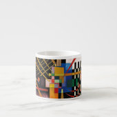 Kandinsky Modernes abstraktes expressionistisches  Espressotasse (Vorderseite)