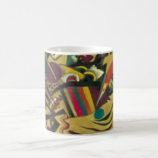 Kandinsky Modernes abstraktes expressionistisches  Kaffeetasse (Mittel)