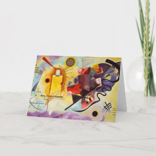 Kandinsky Modernes abstraktes expressionistisches  Karte