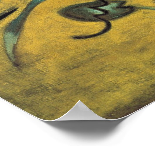 Kandinsky Modernes abstraktes expressionistisches Poster (Ecke)