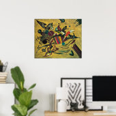 Kandinsky Modernes abstraktes expressionistisches  Poster (Heimbüro)