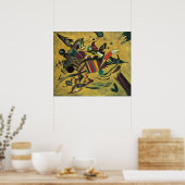 Kandinsky Modernes abstraktes expressionistisches  Poster (Küche)