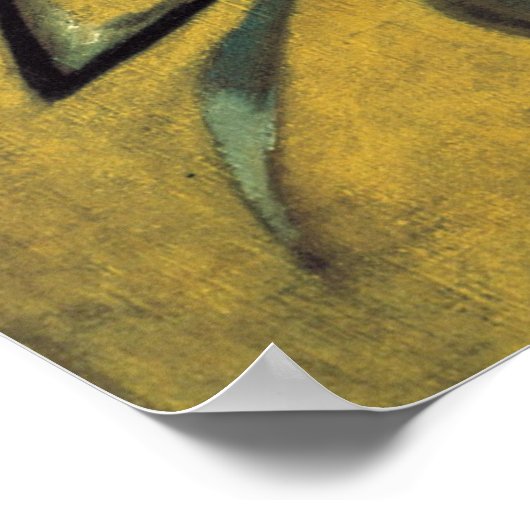 Kandinsky Modernes abstraktes expressionistisches  Poster (Ecke)