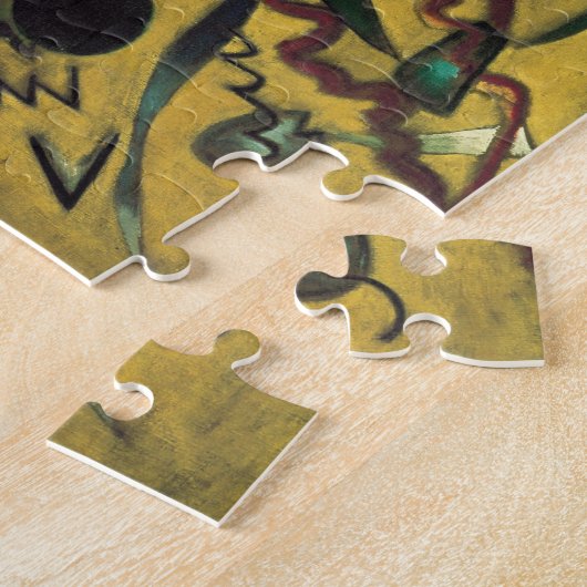 Kandinsky Modernes abstraktes expressionistisches Puzzle (Seite)