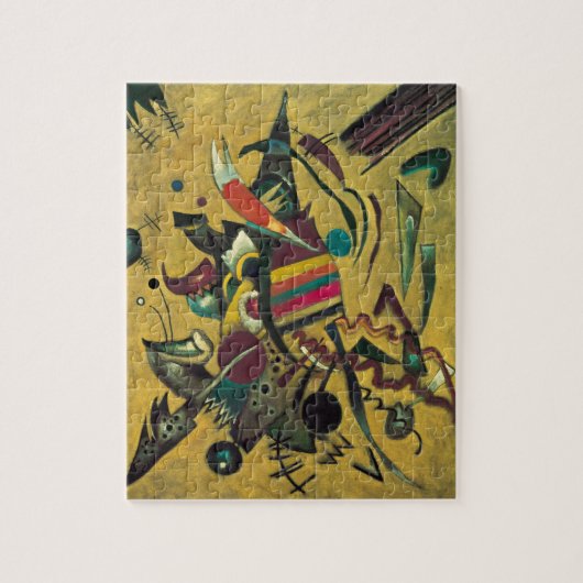 Kandinsky Modernes abstraktes expressionistisches Puzzle (Vertikal)