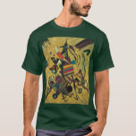 Kandinsky Modernes abstraktes expressionistisches  T-Shirt<br><div class="desc">Eines der einzigartigen Werke von Wassily Kandinsky,  einer der Gründungskünstler des Abstrakten Expressionismus. Wassily Kandinsky ist bekannt für seine gepflegten Formen und steht an der Kreuzung für neue Ära-Künstler.</div>