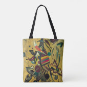 Kandinsky Modernes abstraktes expressionistisches  Tasche (Rückseite)