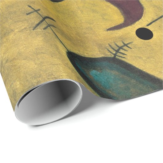 Kandinsky Modernes Abstraktes Kunstwerk Geschenkpapier (Rolleneckpunkt)