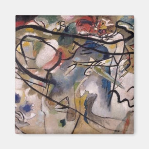 Kandinsky Modernes Abstraktes Kunstwerk Magnet