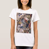 Kandinsky Modernes Abstraktes Kunstwerk T-Shirt (Vorderseite)