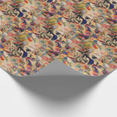 Kandinsky Modernes Abstraktes Malwerk Geschenkpapier (Ecke)