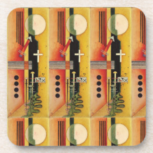 Kandinsky Modernes Abstraktes Malwerk Getränkeuntersetzer