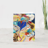 Kandinsky Modernes Abstraktes Malwerk Karte (Vorderseite)