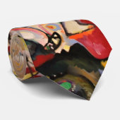 Kandinsky Modernes Abstraktes Malwerk Krawatte (Gerollt)