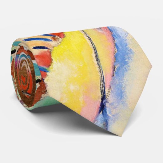 Kandinsky Modernes Abstraktes Malwerk Krawatte (Gerollt)